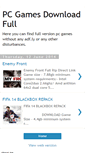 Mobile Screenshot of downloadpcgamesfull.blogspot.com