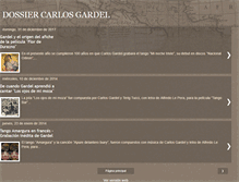 Tablet Screenshot of dossiercarlosgardel.blogspot.com