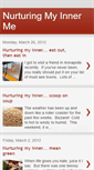 Mobile Screenshot of nurturingmyinnerme.blogspot.com