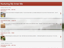 Tablet Screenshot of nurturingmyinnerme.blogspot.com