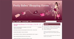 Desktop Screenshot of prettybabezfashion.blogspot.com