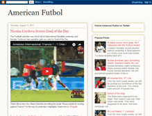 Tablet Screenshot of american-futbol.blogspot.com