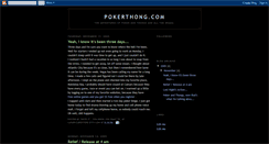 Desktop Screenshot of pokerthong.blogspot.com