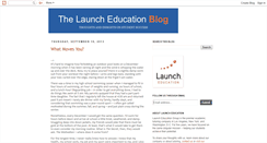 Desktop Screenshot of launcheducationblog.blogspot.com