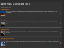 Tablet Screenshot of berlin-hotel-guide.blogspot.com