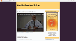 Desktop Screenshot of forbiddenmedicine.blogspot.com