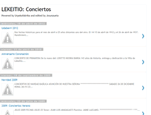 Tablet Screenshot of kontzertua.blogspot.com