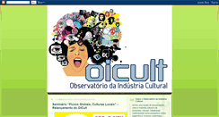 Desktop Screenshot of oicult.blogspot.com