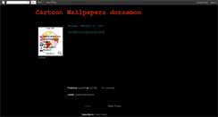 Desktop Screenshot of cartoonwallpapersdoraemon-din.blogspot.com