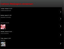 Tablet Screenshot of cartoonwallpapersdoraemon-din.blogspot.com