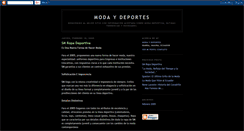 Desktop Screenshot of modaydeportes.blogspot.com