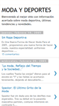 Mobile Screenshot of modaydeportes.blogspot.com