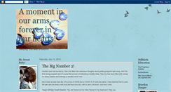 Desktop Screenshot of amomentinourarms.blogspot.com