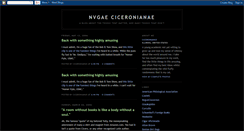 Desktop Screenshot of ciceronianus.blogspot.com