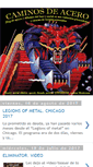 Mobile Screenshot of caminosdeacero.blogspot.com