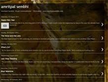 Tablet Screenshot of amritpalsembhi.blogspot.com