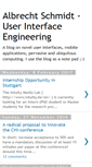 Mobile Screenshot of albrecht-schmidt.blogspot.com