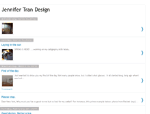 Tablet Screenshot of jennifertrandesign.blogspot.com