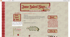 Desktop Screenshot of homebakedblogs.blogspot.com