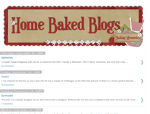 Tablet Screenshot of homebakedblogs.blogspot.com