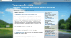 Desktop Screenshot of cevennes-vacances.blogspot.com