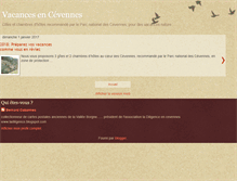Tablet Screenshot of cevennes-vacances.blogspot.com