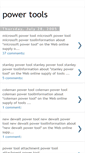 Mobile Screenshot of powertools365.blogspot.com