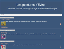 Tablet Screenshot of evhe-une-peinture-par-jour.blogspot.com