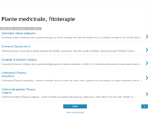 Tablet Screenshot of medicinale-plante.blogspot.com