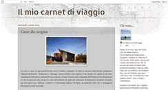 Desktop Screenshot of ilmiocarnetdiviaggio.blogspot.com