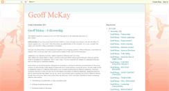 Desktop Screenshot of geoffmckay2.blogspot.com