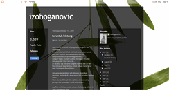 Desktop Screenshot of izoboganovic.blogspot.com