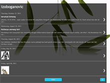 Tablet Screenshot of izoboganovic.blogspot.com