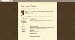 Desktop Screenshot of jennycarteepottery.blogspot.com