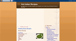 Desktop Screenshot of indian-curry-recipes.blogspot.com