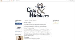 Desktop Screenshot of catsandwhiskers.blogspot.com