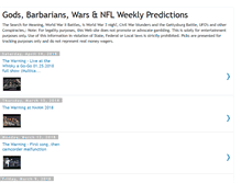 Tablet Screenshot of godsandbarbarians.blogspot.com