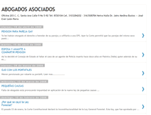 Tablet Screenshot of juridicosabogados.blogspot.com