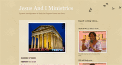 Desktop Screenshot of jniministries.blogspot.com