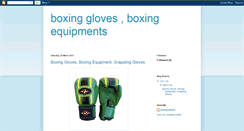 Desktop Screenshot of everlast-boxinggloves.blogspot.com