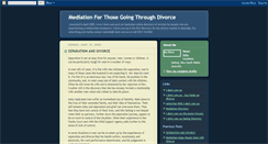 Desktop Screenshot of mediation4divorce.blogspot.com