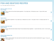 Tablet Screenshot of fishandseafoodecipes.blogspot.com