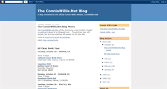 Desktop Screenshot of conniewillis.blogspot.com