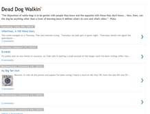 Tablet Screenshot of deaddogwalkin.blogspot.com