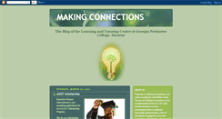 Desktop Screenshot of makingconnex.blogspot.com