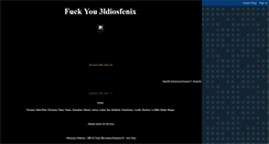Desktop Screenshot of 3ldiosfenix.blogspot.com