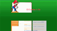 Desktop Screenshot of elcaminoaoz.blogspot.com