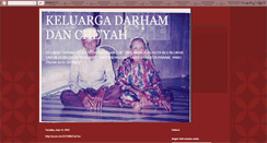 Desktop Screenshot of keluargadarham.blogspot.com