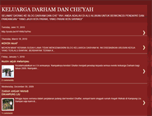 Tablet Screenshot of keluargadarham.blogspot.com