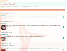 Tablet Screenshot of crochetapostle.blogspot.com
